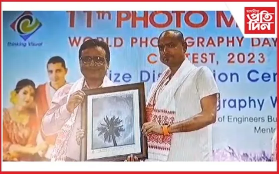 ফটোগ্ৰাফীত চিলাপথাৰৰ যুৱক সঞ্জয় শীলৰ সাফল্য
