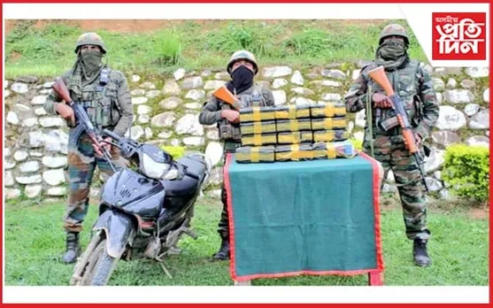 প্ৰায় ৬ কোটি টকা মূল্যৰ হেৰ’ইন আৰু পপি জব্দ অসম ৰাইফলছৰ