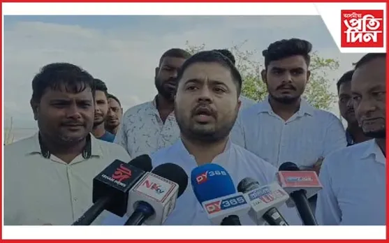 পীযুষ হাজৰিকাক মুকলি প্ৰত্য়াহ্বান APCC ৰাজ্যিক সাধাৰণ সম্পাদক সঞ্জু বৰুৱাৰ
