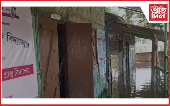 ভদীয়া বানৰ কবলত গোলাঘাট