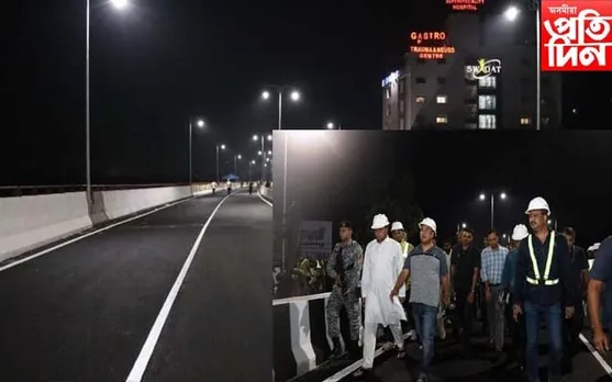 ৰামধেনু আকৃতিৰ নিৰ্মাণ হৈছে মালিগাঁও উৰণীয়া সেতু, অতি শীঘ্ৰেই আৰম্ভ হ'ব নতুন কাম...