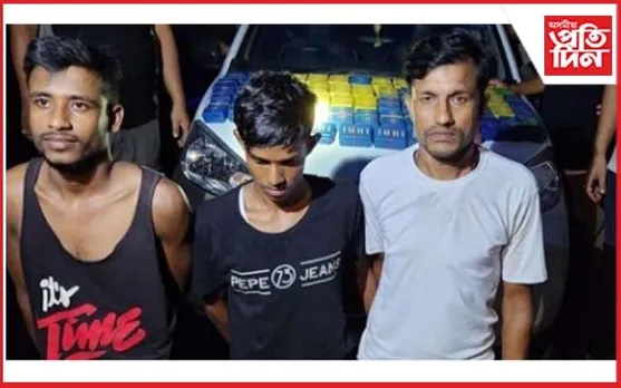 কাছাৰ আৰক্ষীৰ সফলতাঃ ড্ৰাগছসহ ৩ সৰবৰাহকাৰীক গ্ৰেপ্তাৰ...
