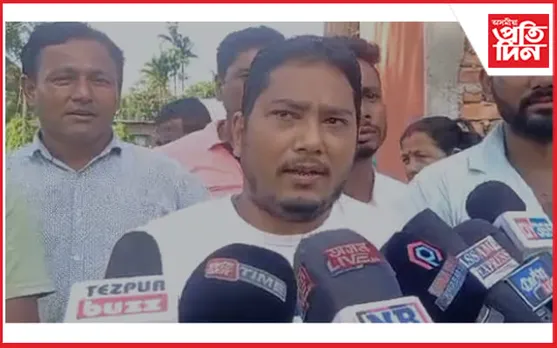জামুগুৰিহাটত গাঁও পঞ্চায়ত সদস্যক আক্ৰমণ কৰা ঘটনা সন্দৰ্ভত  ৰাজহুৱা সভা