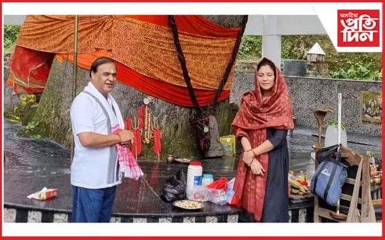 অৰুণাচল প্ৰদেশত মহাদেৱৰ আশিস বিচাৰি মুখ্যমন্ত্ৰী হিমন্ত বিশ্ব শৰ্মা...