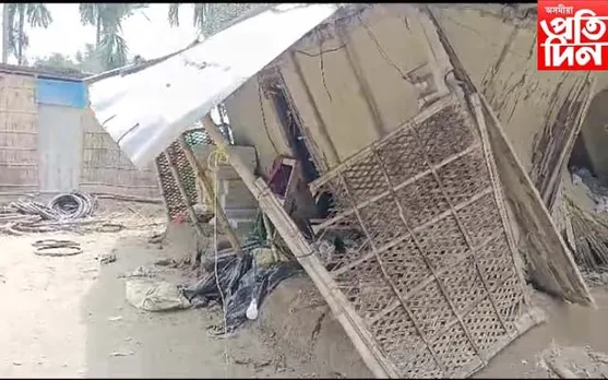 ভাৰত-ভূটান সীমান্তত বন্যহস্তীৰ উপদ্ৰৱ 