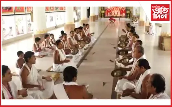 আজি পবিত্ৰ ভাদ মাহৰ প্ৰথমটো দিন: হৰি নামৰ ধ্বনিৰে মুখৰিত বটদ্ৰৱা থান...