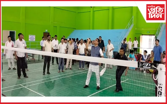 ১০ বছৰৰ অন্তত অৱশেষত মুকলি হ'ল ধেমাজিৰ কোটিটকীয়া ষ্টেডিয়াম 