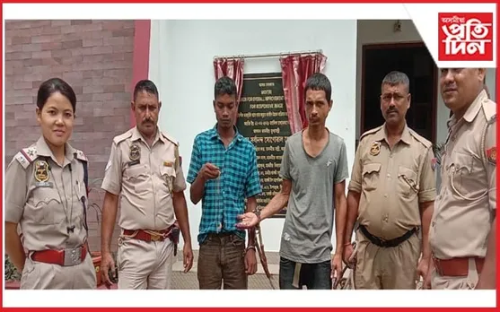বিশ্বনাথত গ্ৰেপ্তাৰ কুখ্যাত চোৰঃ উদ্ধাৰ বৃহৎ পৰিমাণৰ সোণৰ আ-অলংকাৰ