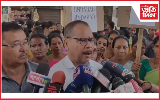 হিমন্তক জিন্দাবাদ দি বিজেপিৰ পৰা খেদা খালে সৌমেন্দ্ৰ নাথ ডেকাই