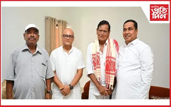 অর্জুন ভোগেশ্বৰ বৰুৱাৰ বাসগৃহত মন্ত্ৰী জয়ন্ত মল্লবৰুৱা