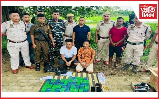 বোকাজানত ৩কোটি টকাৰ ড্ৰাগছসহ আৰক্ষীৰ জালত ২ সৰবৰাহকাৰী