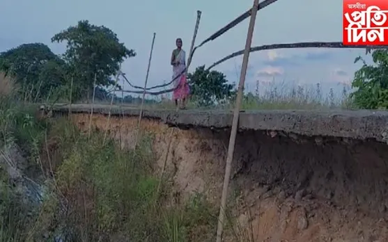 বছৰি অনুমোদন হয় চৰকাৰী ধন : বিধ্বস্ত পথ মেৰামতিৰ বাবে বিধায়কৰহে নাই মন!