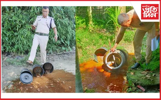 ঢকুৱাখনাত প্ৰশাসনৰ চুলাই ভাতী উচ্ছেদ অভিযান...