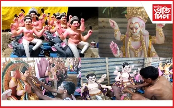 মৃৎশিল্পীৰ অন্তিম পৰশত সাজু বিশ্বখনিকৰ
