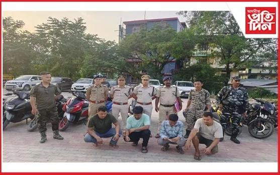 ইটানগৰ আৰক্ষী বৃহৎ সাফল্যঃ ৫৩ খন চুৰি দুচকীয়া বাহনসহ উদ্ধাৰ, ৪ জন গ্ৰেপ্তাৰ