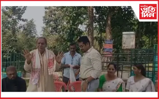 কামেশ্বৰ পাহাৰত একেলগে বৃক্ষৰোপন হাজোৰ দুই ধৰ্ম প্ৰধানৰ