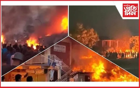 অগ্নিগৰ্ভা মণিপুৰঃ পুনৰ কৰ্তন ইণ্টাৰনেট, বন্ধ শিক্ষানুষ্ঠান