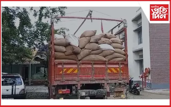 পুনৰ চুপাৰী ভৰ্তি ট্ৰাক জব্দ
