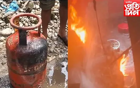 ভয়ংকৰ অগ্নিকাণ্ডৰ পৰা কথমপি ৰক্ষা পৰিল বাসুগাঁও চহৰৰ ধানবজাৰ এলেকা