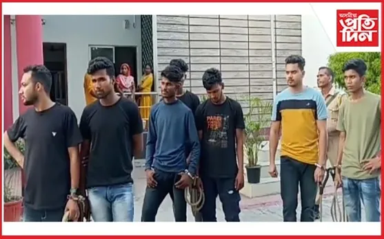 মহানগৰীত মঙলদৈ আৰক্ষীৰ জালত ৭ চাইবাৰ অপৰাধী