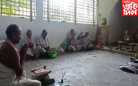 ভক্তিৰসেৰে জীপাল মথুৰাপুৰৰ আকাশ- বতাহ