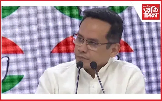 মণিপুৰৰ দুই ছাত্ৰৰ মৃত্যুত শোক প্ৰকাশ সাংসদ গৌৰৱ গগৈৰ