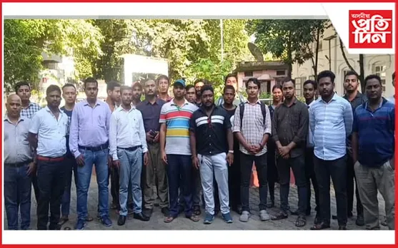 পৰিদৰ্শকক আক্ৰমণৰ ঘটনাঃ দোষীক শাস্তি প্ৰদানৰ দাবী বৰাকৰ দুই সংগঠনৰ