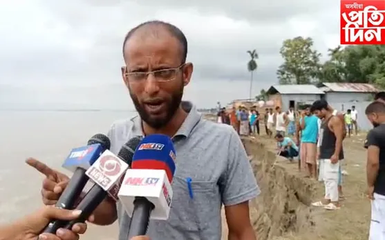 বদৰুদ্দিন আজলমক 'অভিশাপ' আখ্যা সমষ্টিবাসী ৰাইজৰ