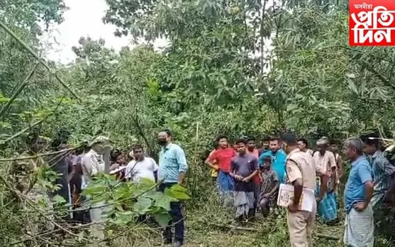 খেতিত স্থাপন কৰা অবৈধ বৈদ্যুতিক তাঁৰত বিদ্যুৎপৃষ্ট হৈ শ্ৰমিকৰ মৃত্যু
