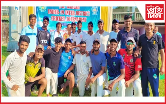 জে কে বৰুৱা আন্তঃজিলা ক্ৰিকেট টুৰ্নামেণ্টঃ উজনি অসম মণ্ডলত চেম্পিয়ন তিনিচুকীয়া