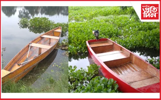 কাঠ অথবা লো নহয় ! অসমতে নিৰ্মাণ কৰা হৈছে বাঁহৰ নাও