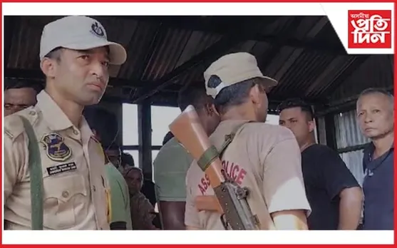 হাউলীৰ গলিয়াত অগ্নিকাণ্ড : নিহত শিশু