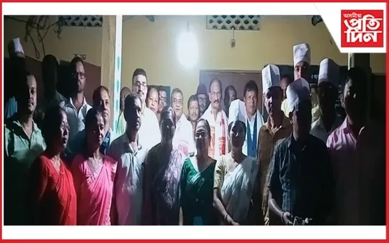 এন পি এছ বাতিলৰ দাবীৰে “ভাৰত যাত্ৰা”ৰ দলক বেবেজীয়াত বিপুল আদৰণি