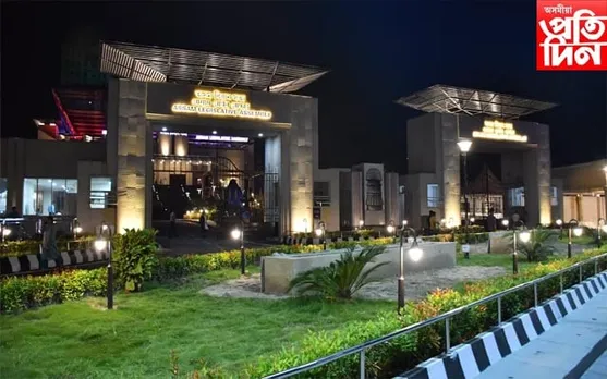কাইলৈৰ পৰা  শৰতকালীন অধিৱেশন: সজাই তোলা হৈছে নতুন অসম বিধানসভাৰ নতুন ভৱন