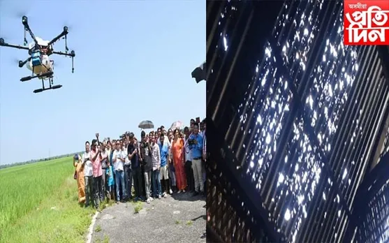 ক্ষতিপূৰণ নহয়, বানত ককবকাই থকা কৃষকক অতুল বৰাই দেখুৱাইছে  দ্ৰোণৰ চমক 