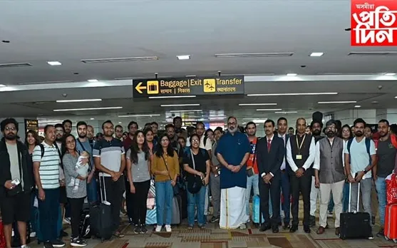 অপাৰেশ্যন অজয়ঃ প্ৰথমখন বিমানত ইজৰাইলৰ পৰা ভাৰতলৈ আহিল  ২১২ জন ভাৰতীয়
