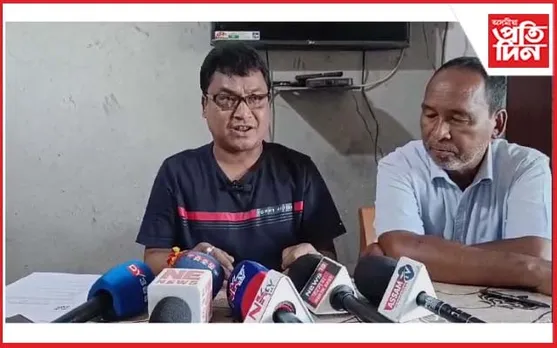 বাক্সাৰ মুছলপুৰত অবড়ো নেতা জোন দাসৰ সংবাদমেল
