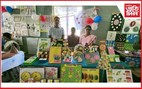 বৰদলনি শিক্ষা খণ্ডত সমগ্ৰ শিক্ষাৰ শিক্ষণ শিকন সঁজুলিৰ প্ৰদৰ্শনী...