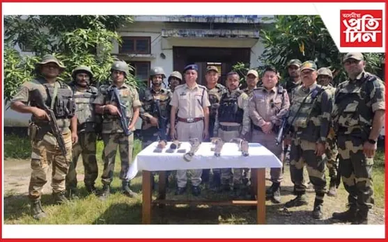 মণিপুৰত পৃথক পৃথক অভিযানত অবৈধ মাৰণাস্ত্ৰসহ উগ্ৰপন্থী আটক...