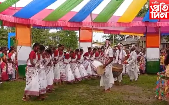 জামুগুৰিহাটৰ মৰিসুতিত কৰম উৎসৱ উদযাপন