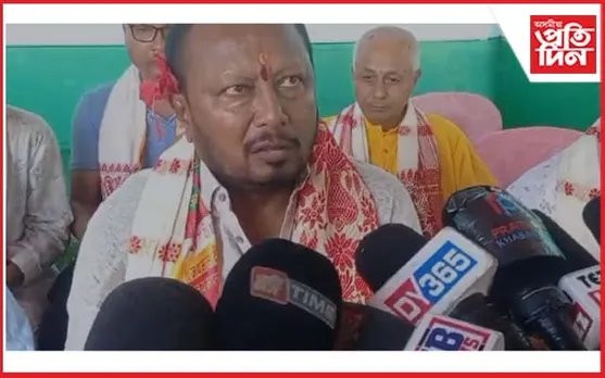 মংগলবৰীয়াত শ্ৰীশ্ৰী দুৰ্গা পূজাৰ স্বৰ্ণ জয়ন্তীত ভাগৱত মহাপুৰাণ জ্ঞান মহাযজ্ঞ