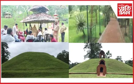 বিশ্ব ঐতিহ্য ক্ষেত্ৰৰ স্বীকৃতি দিশে চৰাইদেউ মৈদাম ! শনিবাৰে উপস্থিত হ'ব ইউনেস্কৰ দল