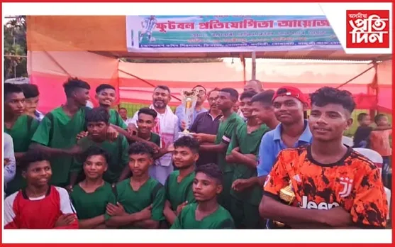 বি মণ্ডলৰ ১৭ বছৰ অনুৰ্ধ্ব য়ুথ ফুটবলত টিফুক ক'চিং চেন্টাৰ চেম্পিয়ন