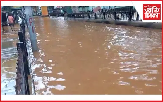 ঘৰ এৰি বাহিৰলৈ নাহিব আজিঃ গুৱাহাটীৰ চৌদিশে পানী...