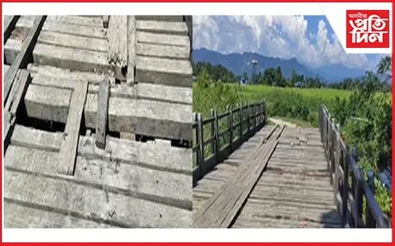 বিহালীত বিজেপি চৰকাৰৰ উন্নয়নৰ নমুনাই জ্বলা-কলা খুওৱাইছে জনতাক