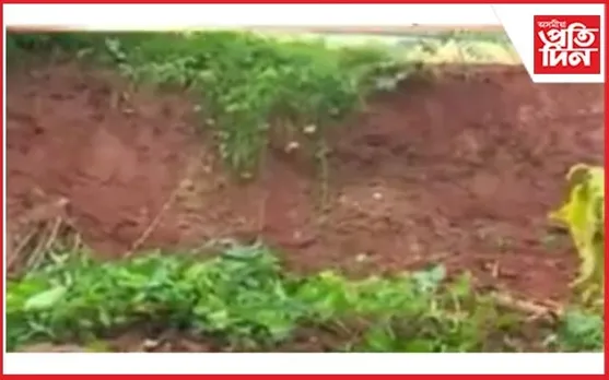 মহানগৰীত ভূমিস্খলনঃ কথমপি প্ৰাণ ৰক্ষা এটা পৰিয়ালৰ...