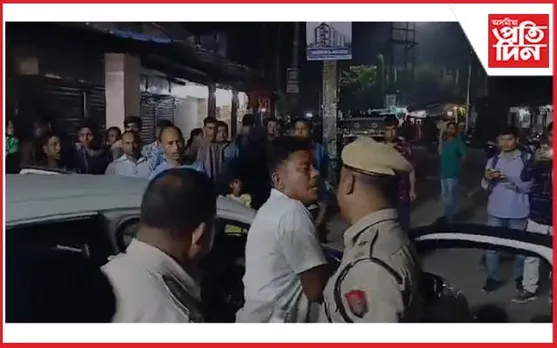 তিতাবৰত সুৰাপায়ী চালকৰ তাণ্ডৱ