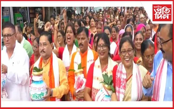 মঙলদৈত অমৃত কলহ যাত্ৰাত শ শ মহিলাৰ অংশগ্ৰহণ