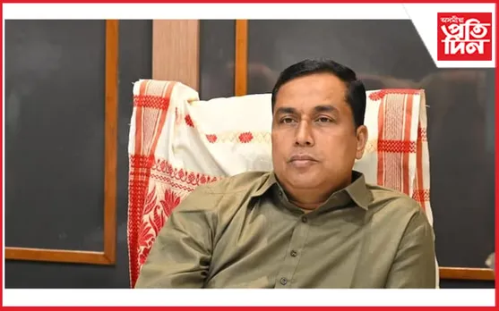 বিকল হেলিকপ্টাৰৰ ইঞ্জিন : প্ৰাণ ৰক্ষা মন্ত্ৰী জয়ন্ত মল্লবৰুৱাৰ