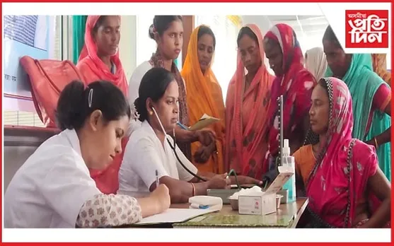 বৰক্ষেত্ৰীৰ পেৰাধৰা নৈপৰীয়া চিকিৎসালয়ত স্বাস্থ্যমেলা